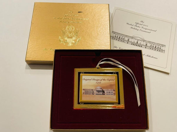 The Official 2002 United States Congressional Holiday Pictorial Ornament