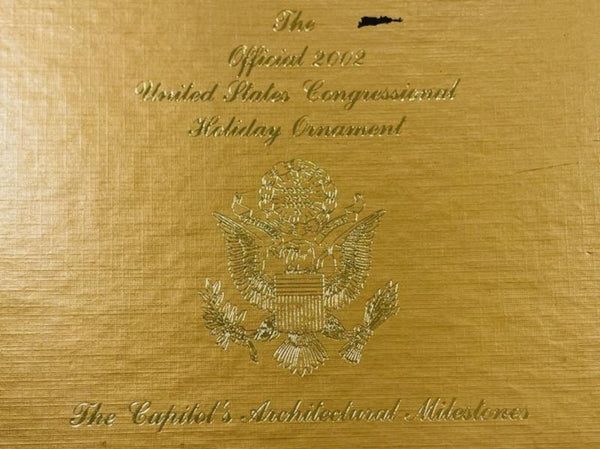 The Official 2002 United States Congressional Holiday Pictorial Ornament