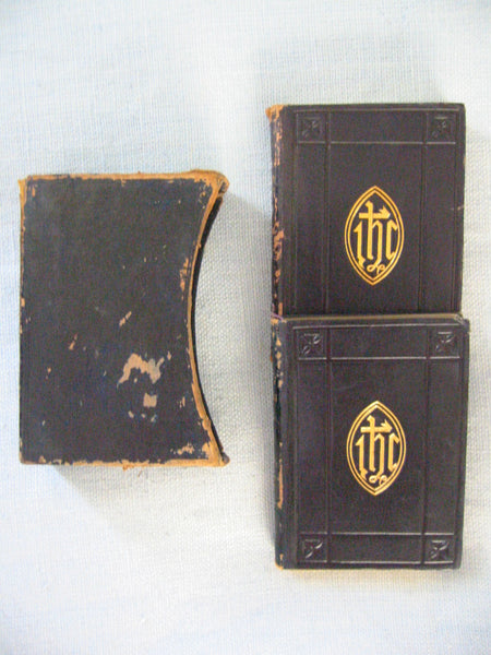 The Book of Common Prayer Hymnal Circa 1868 Leather Case - Designer Unique Finds 