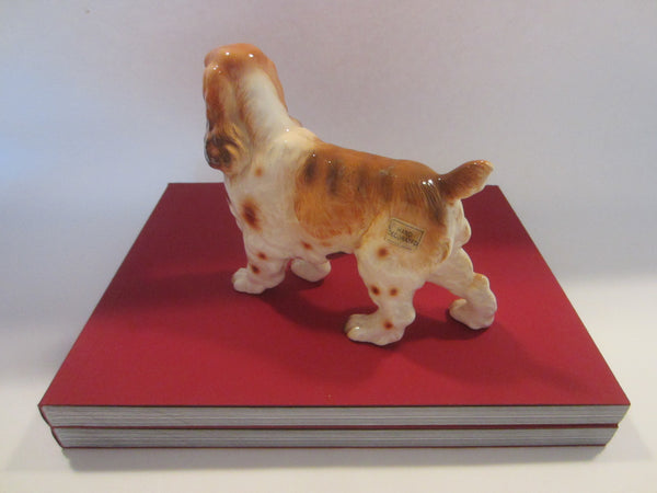 Norcrest Japan Ceramic Dog Hand Decorated Labeled