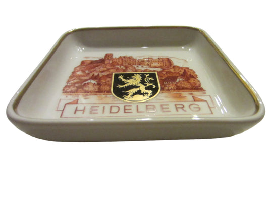 Selb Bavaria Heidelberg Square Tray H Co Heimrich Porzellan