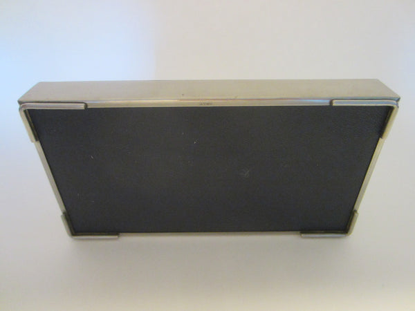 Denmark Silver Plated Humidor Tobacco Box Mid Century Modern