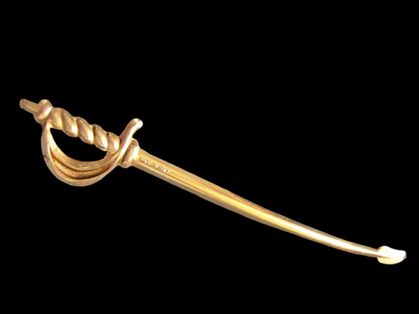 Italy Golden Metal Cavalier Sword Letter Opener - Designer Unique Finds 
 - 2