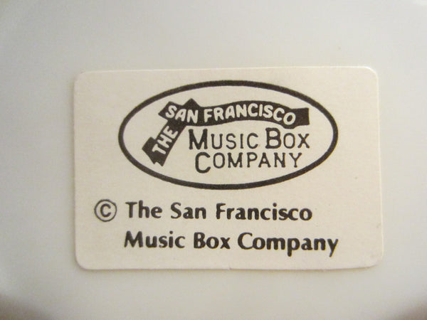 The San Francisco Music Company Porcelain Heart Music Box
