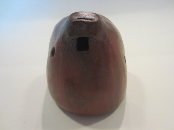 Terracotta Portrait Of Chile Ceramic Signed Figure Head