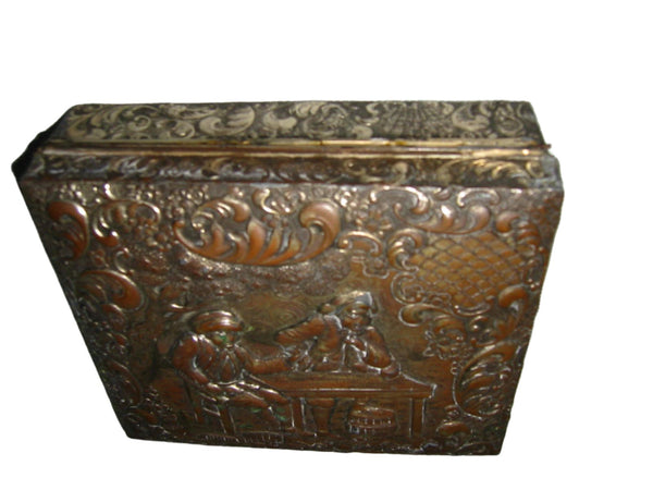 Japan Humidor Figurative Silver Cigar Box
