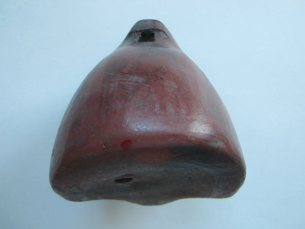 Terracotta Portrait Of Chile Ceramic Signed Figure Head