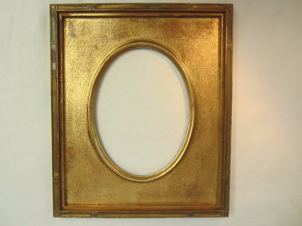 Victorian Portrait Gold Leaf Art Deco Photo Frame - Designer Unique Finds 