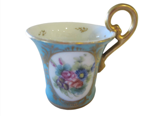 Miniature E G Decor Main Limoges France Tea Cup - Designer Unique Finds 