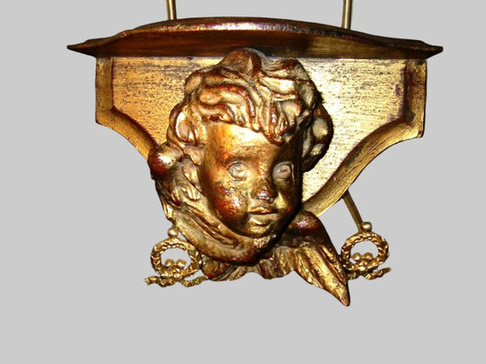 Decorative Craft Florentia Italian Gold Leaf Winged Angel
