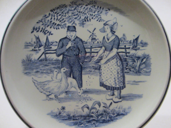 Blue Delfts Plates Royal Sphere Holland By Boch Belgium