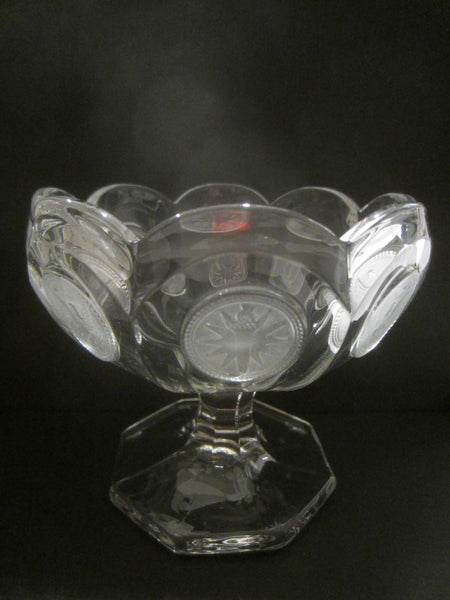 Fostoria Glass Jelly Compote Stem Bowl