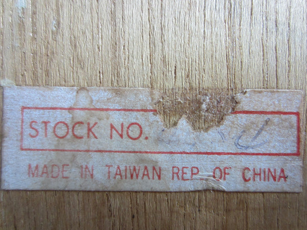 Hand Painted Botanical Chinoiserie Figurative Signed Porcelain Tiles