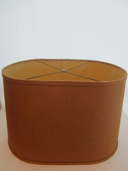 Dana Creath Designs Neutral Burlap Drum Lamp Shade