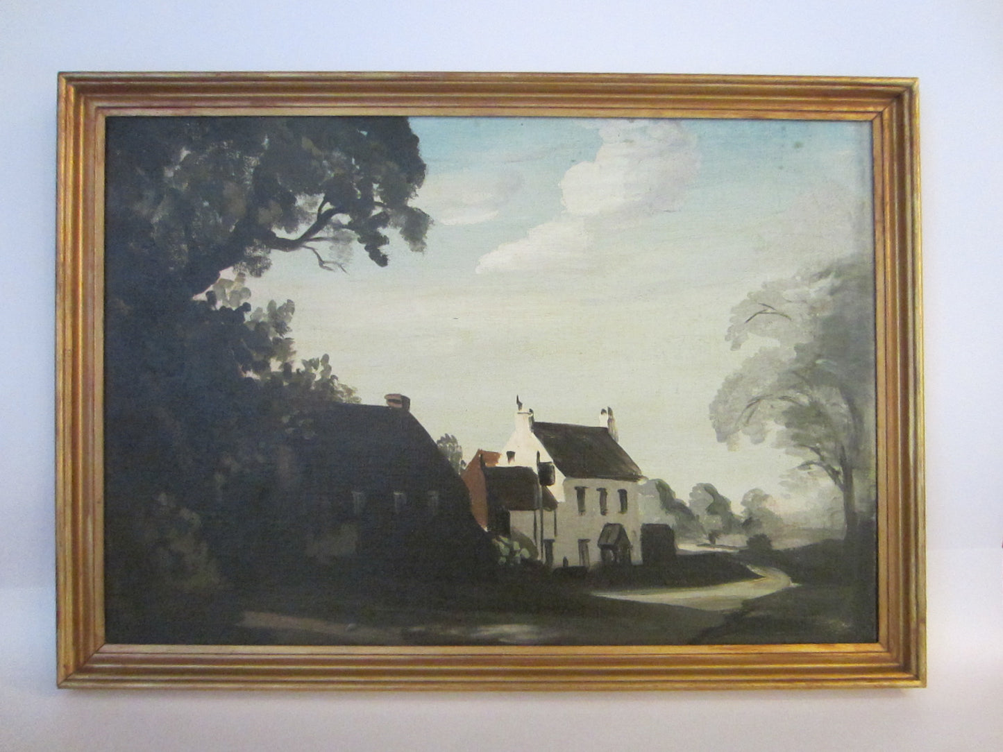 Philip Hugh Padwick The Hunters Lodge Oil On Panel With Provenance