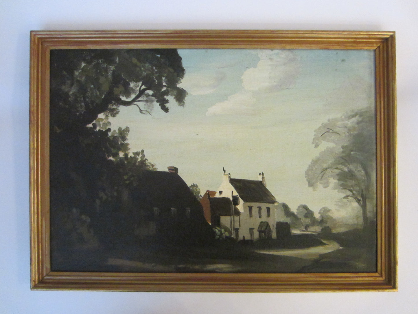 Philip Hugh Padwick The Hunters Lodge Oil On Panel With Provenance