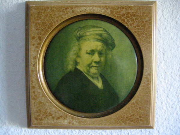 Rembrandt The Last Known Self Portrait Icon W Provenance 
