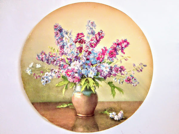E B Clarke The Kingston Still Life Flower Bouquet English Illustrated Print