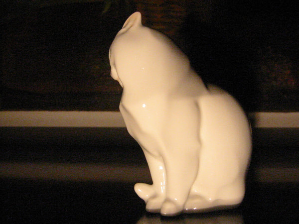 Herend Cat Figurine Hand Painted Signed Porcelain - Designer Unique Finds 
 - 6