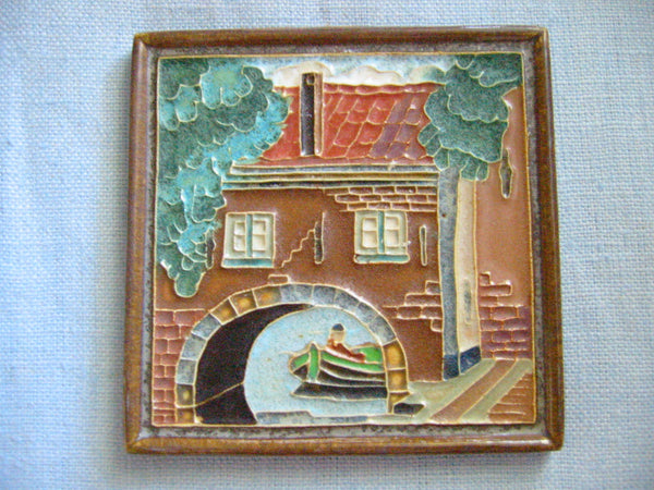Delft Hand Painted Ceramic Tiles Made In Holland Signed Circa 1900 - Designer Unique Finds 
 - 6