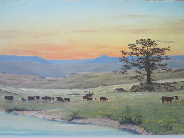 J F Weltzin Landscape 45 High Range Impressionist Signature Oil On Can ...