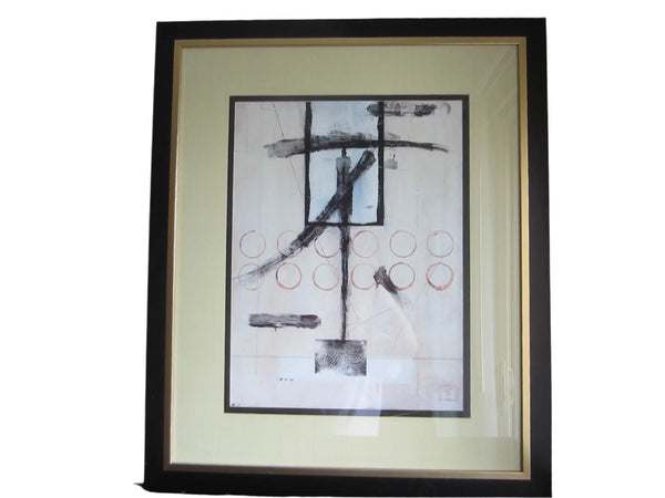 Contemporary Abstract Modern Signature Pop Art Lithograph