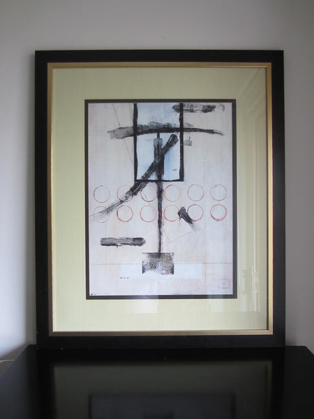 Contemporary Abstract Modern Signature Pop Art Lithograph