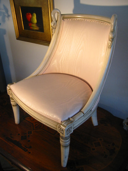 Pair of Mid Century Modern Hand Made Swan Chairs
