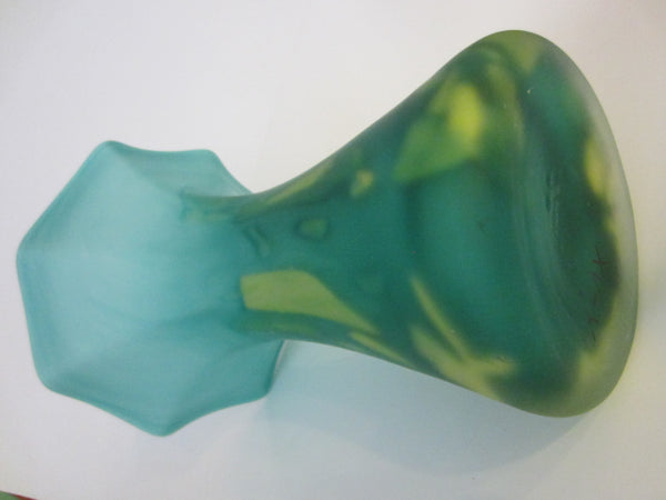 Art Glass Vase La Rochere Pate de Verre France - Designer Unique Finds 