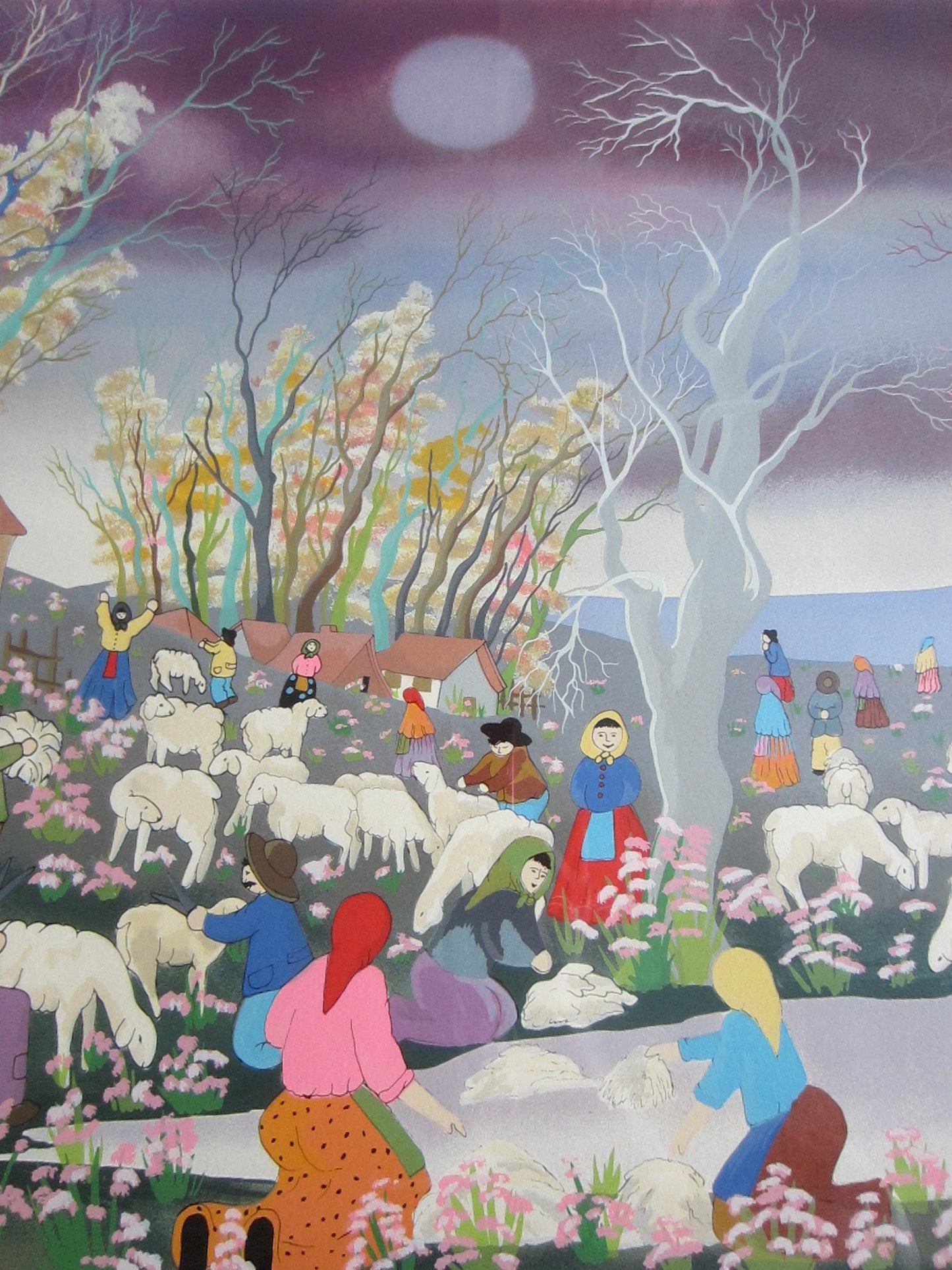 DePaola Sheer Joy Illustrated Pencil Signed Titled LE Serigraph