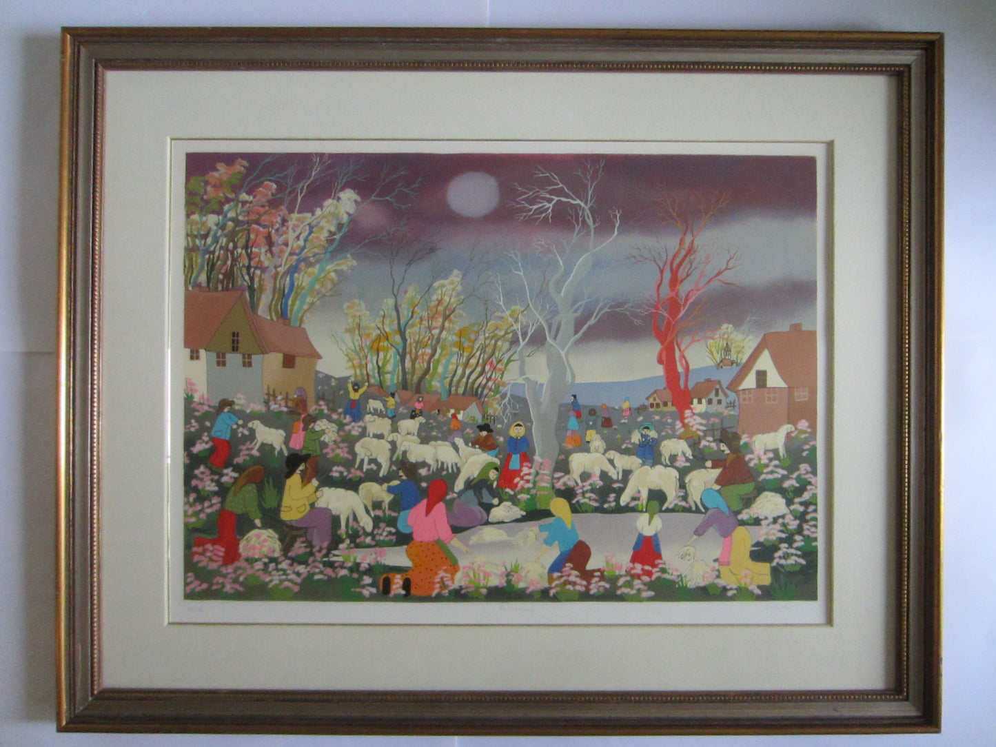 De Paola Sheer Joy Illustrated Pencil Signed Titled LE Serigraph