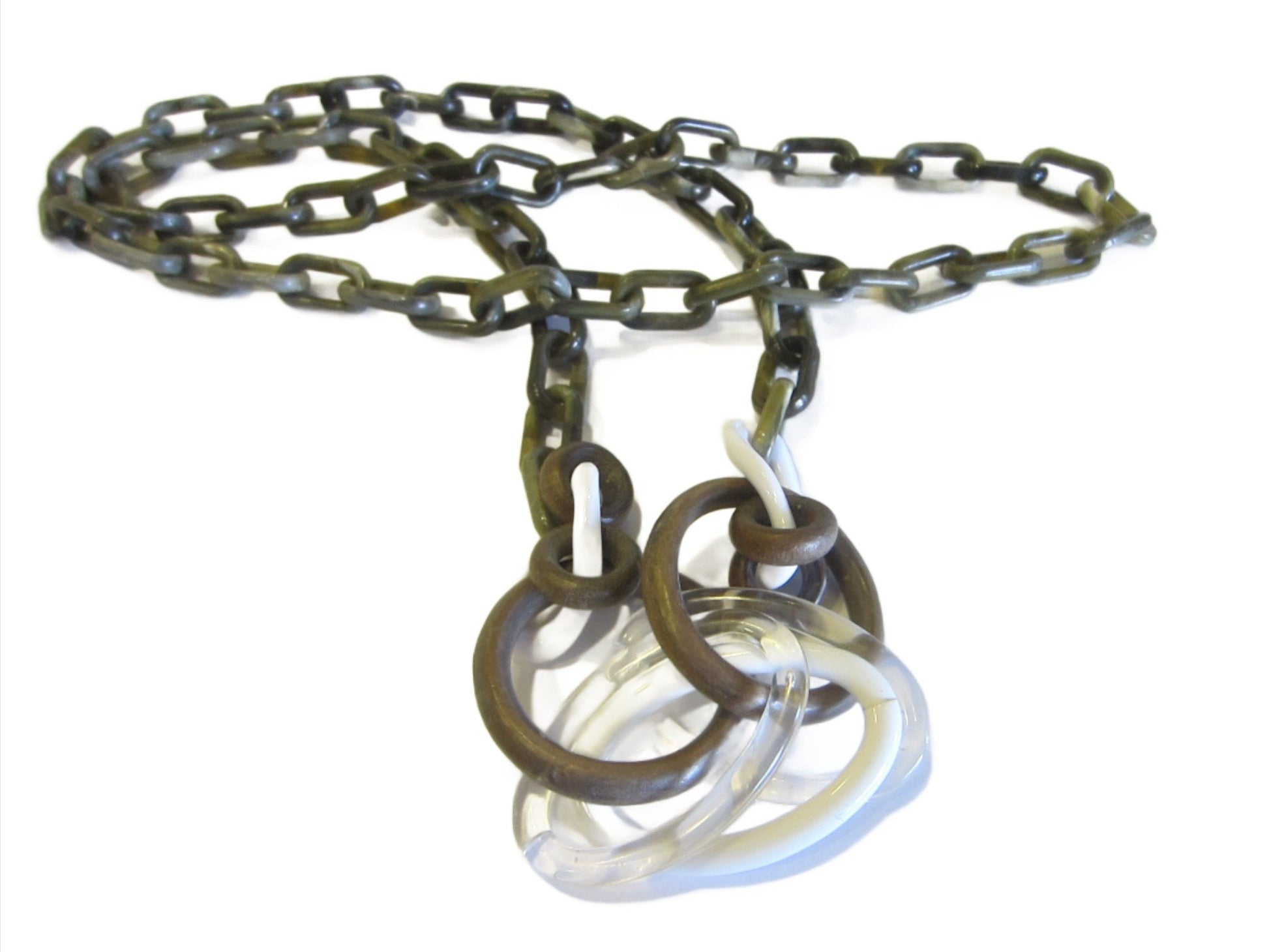 Alex and Ani Designer Modern Signed Fashion Chain Necklace 