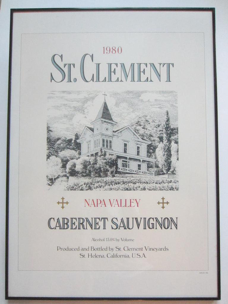 st.clement 1982 cabernet sauvignon