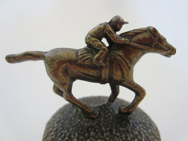 Brass Horse Rider Bottle Stopper - Designer Unique Finds 