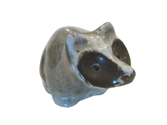 Pigeon Fogre Raccoon D Ferguson Signed Ceramic Art