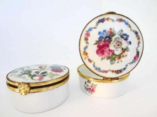 G Labesse Porcelain Limoges Made in France Modele Exclusiff Trinket Boxes - Designer Unique Finds 
 - 1