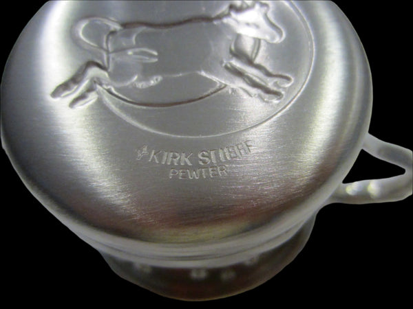 Lenox Kirk Stieff Pewter Baby Gift Set Hey Diddle Nursery Rhyme