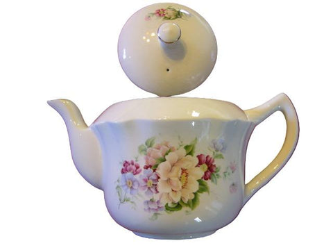 James Kent Old Foley Staffordshire England Signed Porcelain Teapot - Designer Unique Finds 