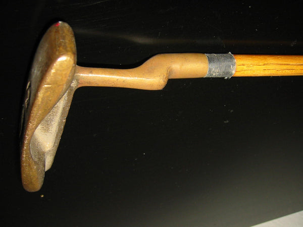 Hickory Stick Lambkin Golfing Potter USA Scripted Circa 1940s - Designer Unique Finds 