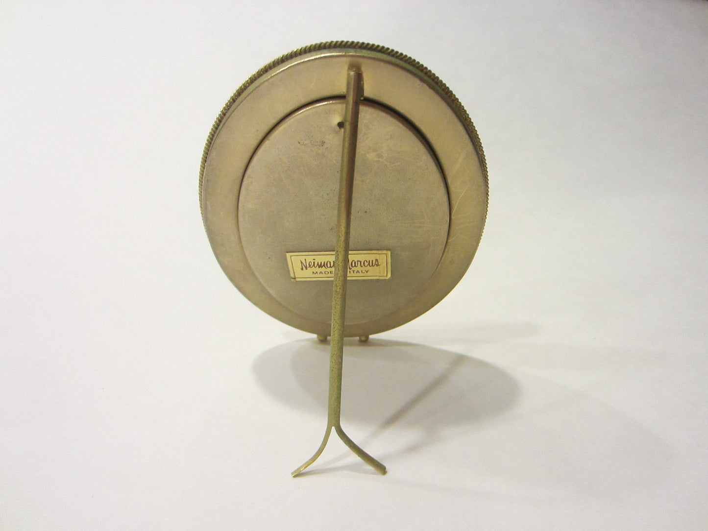 Neiman Marcus Italy Micro Mosaic Oval Mini Picture Frame