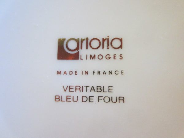 Artoria Limoges France Miniature Box Bleu De Four Hotel Ancienne Residence Imperiale