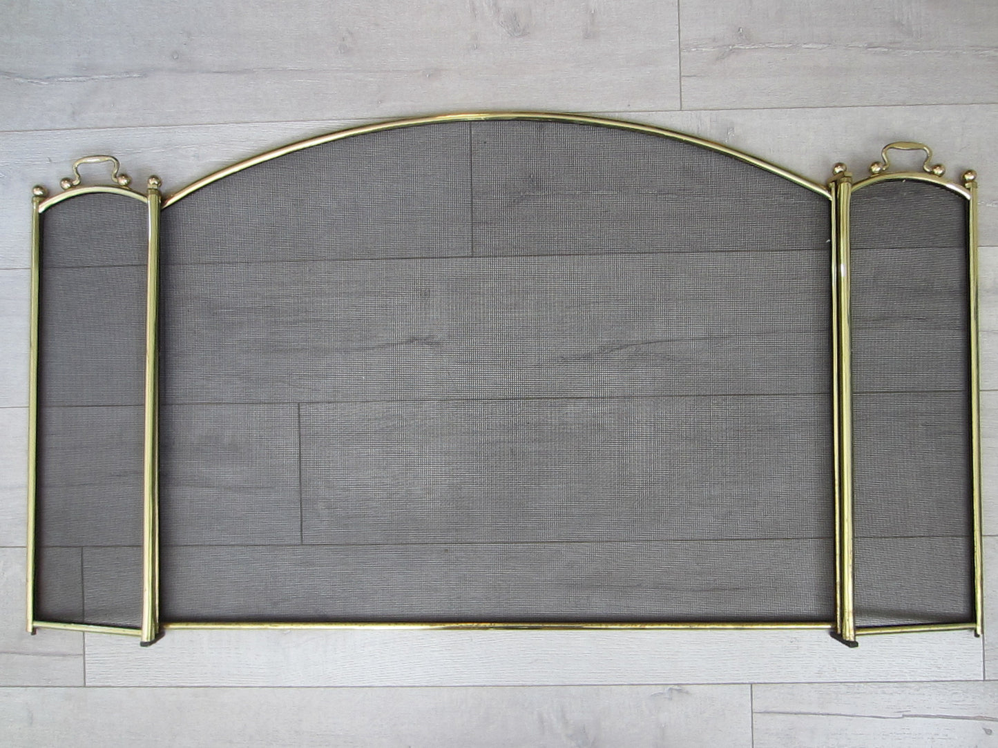 Fireplace Mesh Screen Continental Brass Hardware - Designer Unique Finds 
 - 1