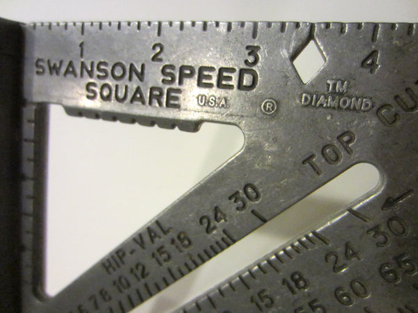 Swanson Speed Square American Architectural Metal Diamond Ruler