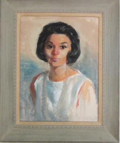Velletri 64 Oil On Canvas Portrait Painting 