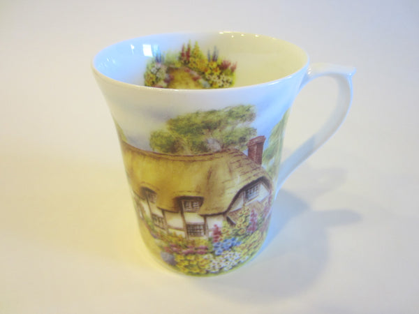 Allyn Nelson Fine Bone China Coffee Mug Made in England - Designer Unique Finds 