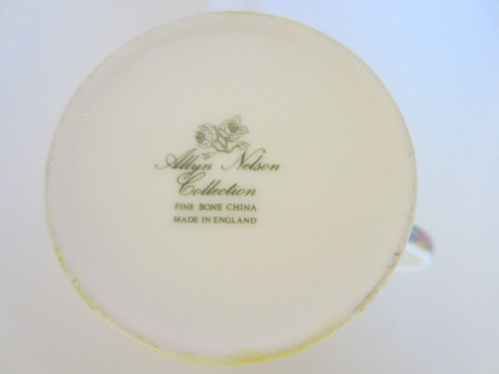 Allyn Nelson Fine Bone China Coffee Mug Made in England Designer