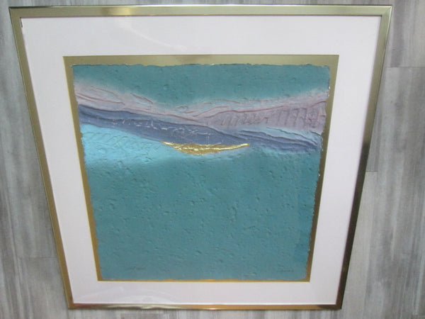 Dugara Abstract Gouache Mix Media Entitled For You Signed Numbered