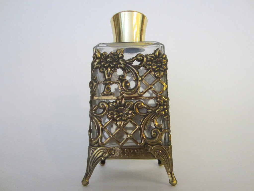 Mid century clock design perfume bottle 1