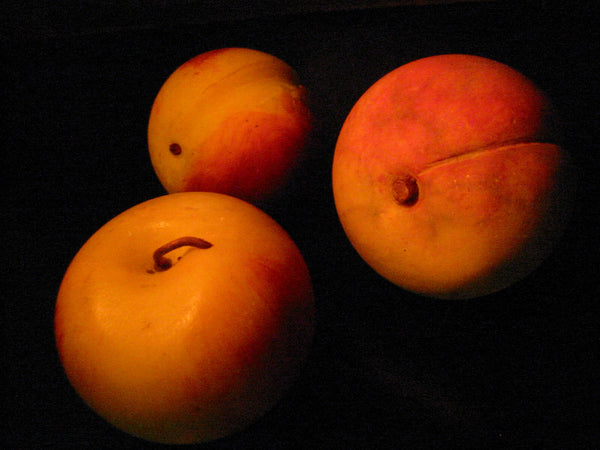 Fruits Sculptures Stone Peaches And Apple - Designer Unique Finds 
 - 4