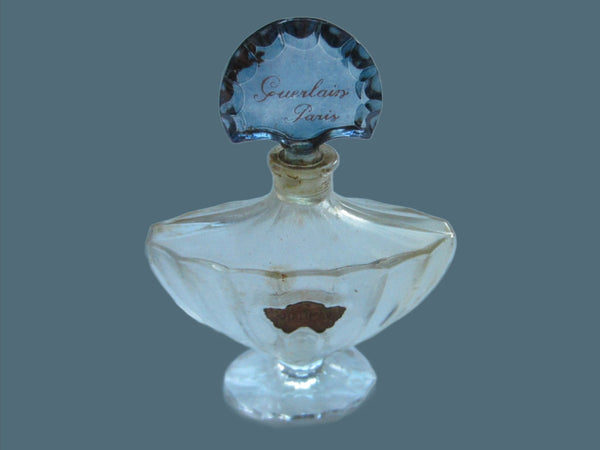 Vintage Baccarat Crystal Shalimar Guerlain Paris Perfume Bottle